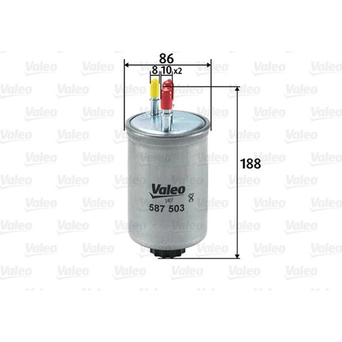 Valeo Kraftstofffilter 587503 Valeo Kraftstofffilter 587503