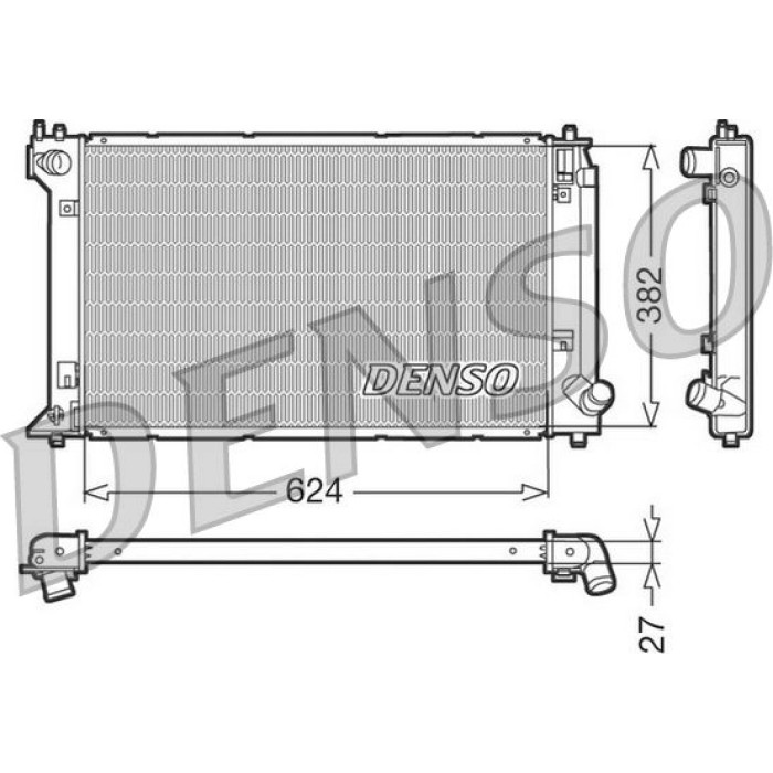 Denso Motorkühler DRM50019