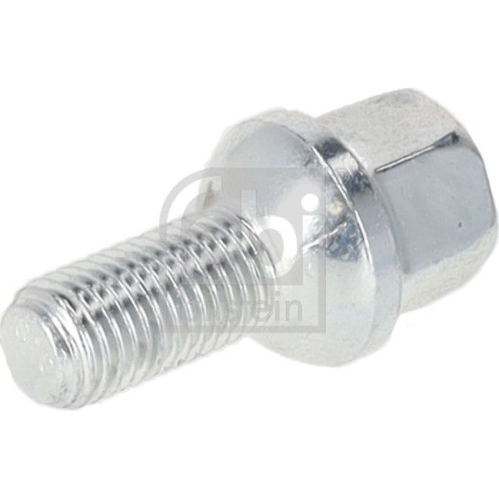 febi bilstein 06963 Radschraube M12 x 1,5 – Kugelbund R13, Länge unter Kopf 24 mm, Gewindelänge 22,5 mm, Gesamtlänge 45,5 mm, Außen-Ø 23 mm, SW 17, Klasse 8.8, verzinkt, für Leichtmetallfelgen / für Stahlfelgen – OE 3A0 601 139 febi bilstein 06963 Radschraube M12 x 1,5 – Kugelbund R13, Länge unter Kopf 24 mm, Gewindelänge 22,5 mm, Gesamtlänge 45,5 mm, Außen-Ø 23 mm, SW 17, Klasse 8.8, verzinkt, für Leichtmetallfelgen / für Stahlfelgen – OE 3A0 601 139
