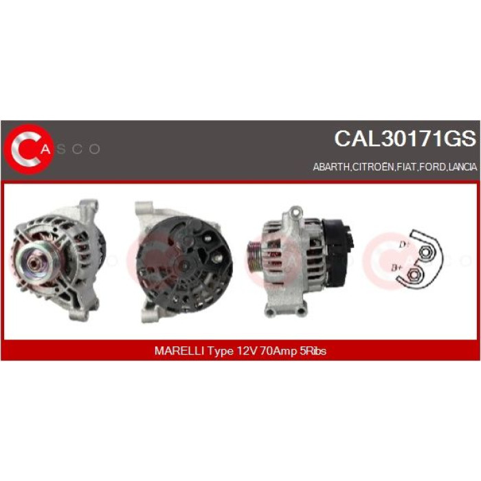 CASCO Generator CAL30171GS CASCO Generator CAL30171GS