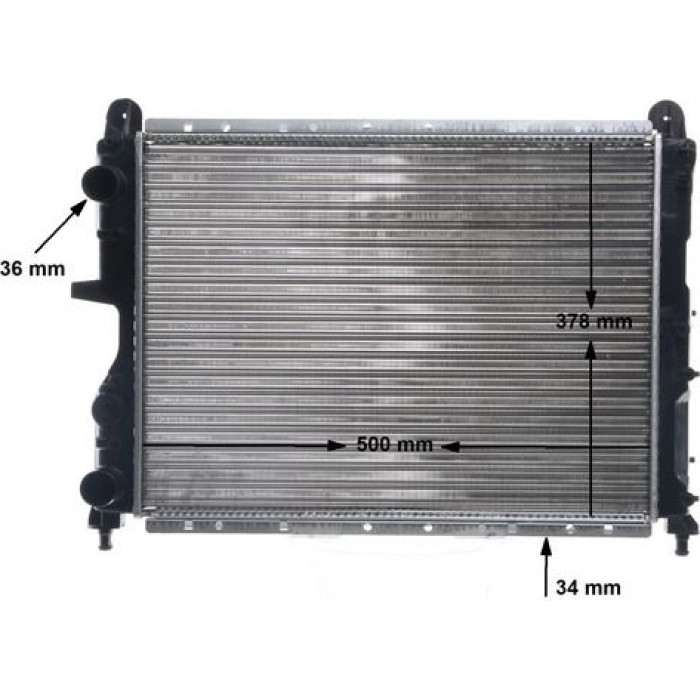 MAHLE Kühler, Motorkühlung CR 450 000S MAHLE Kühler, Motorkühlung CR 450 000S