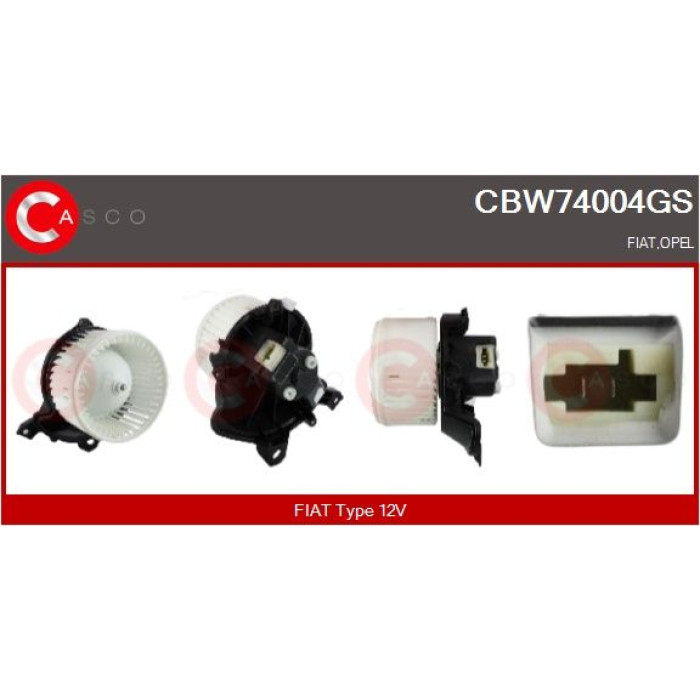 CASCO Motor, Lüfter CBW74004GS CASCO Motor, Lüfter CBW74004GS