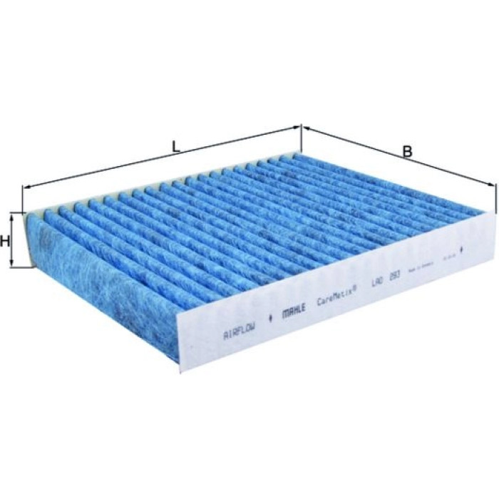 LAO 293 MAHLE Innenraumfilter 293, Aktivkohlefilter, antiallergisch, antibakteriell – u. a. für Ford Focus II (DA_, HCP, DP), II Turnier FFS, DS), II Stufenheck (DB_, FCH, DH) – OE Nummer 1354953 - l LAO 293 MAHLE Innenraumfilter 293, Aktivkohlefilter, antiallergisch, antibakteriell – u. a. für Ford Focus II (DA_, HCP, DP), II Turnier FFS, DS), II Stufenheck (DB_, FCH, DH) – OE Nummer 1354953 - l