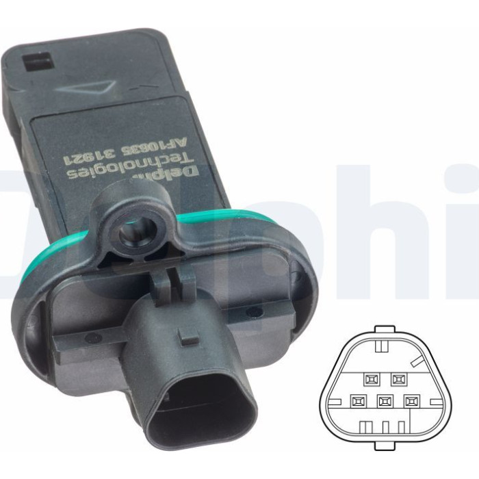 Delphi Luftmassenmesser AF10635-12B1 Delphi Luftmassenmesser AF10635-12B1