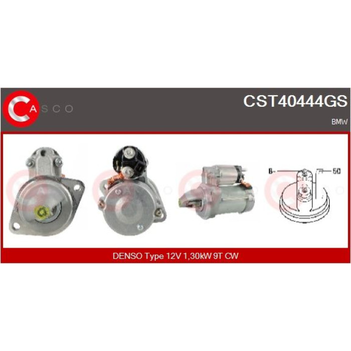 CASCO Anlasser CST40444GS CASCO Anlasser CST40444GS