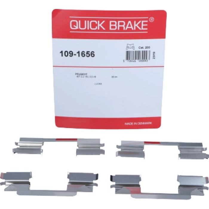 Quick Brake Zubehörsatz für Scheibenbremsbeläge 109-1656 Quick Brake Zubehörsatz für Scheibenbremsbeläge 109-1656