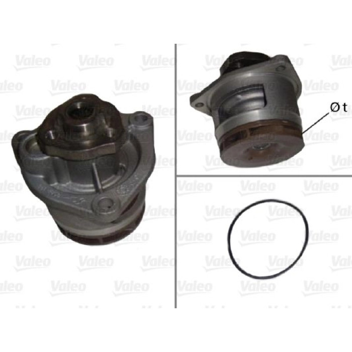 Valeo Wasserpumpe / Kühlmittelpumpe 506657