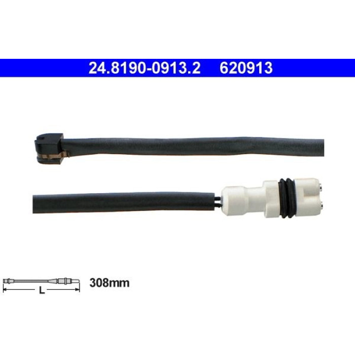 ATE Bremsbelagverschleißsensor 24.8190-0913.2 ATE Bremsbelagverschleißsensor 24.8190-0913.2