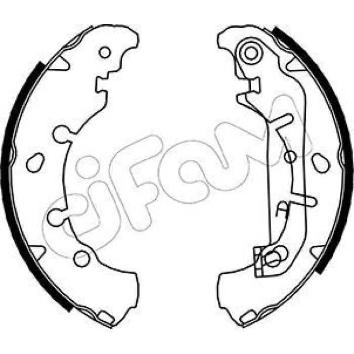 153-136 CIFAM Bremsbackensatz 153-136 153-136 CIFAM Bremsbackensatz 153-136