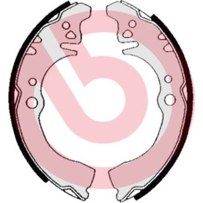 Bremsbackensatz HA S 16 506