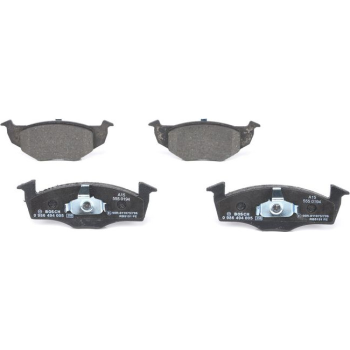 Bosch Bremsbelagsatz 0 986 494 005 Bosch Bremsbelagsatz 0 986 494 005