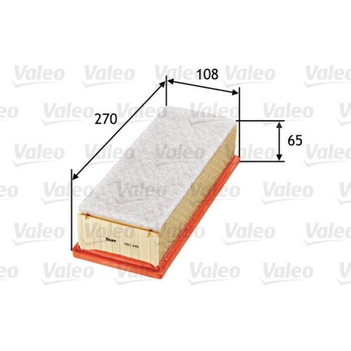 Valeo Luftfilter 585349 Valeo Luftfilter 585349