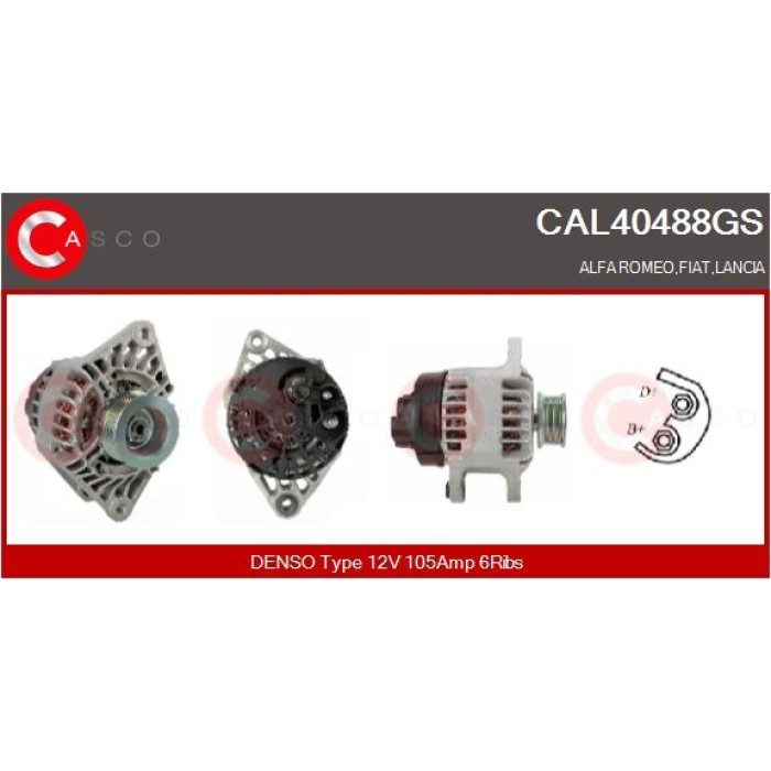 CASCO Generator CAL40488GS CASCO Generator CAL40488GS
