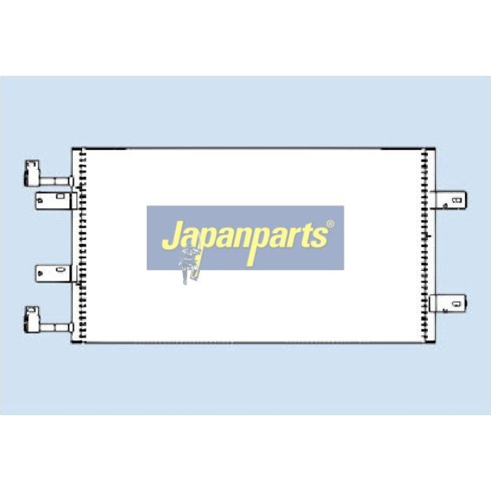 Japanparts Klimaanlagenkühler CND093049 Japanparts Klimaanlagenkühler CND093049