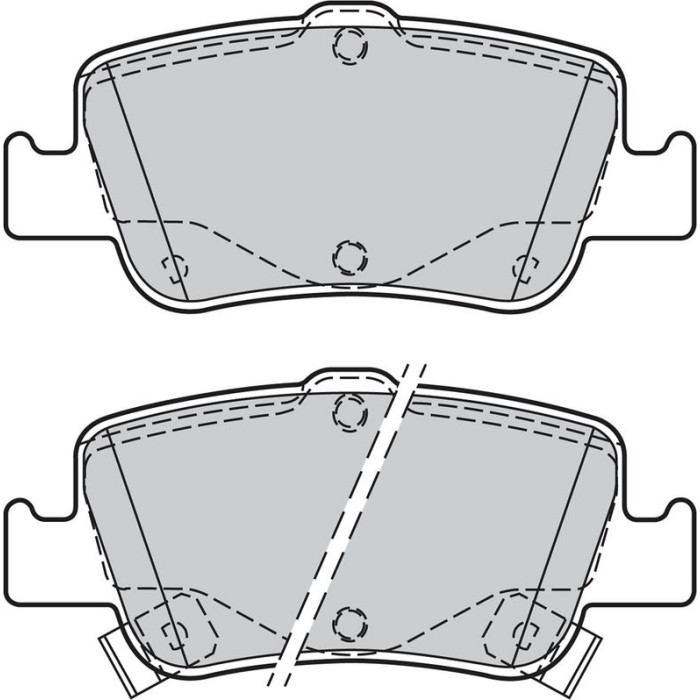 Valeo Bremsbelagsatz 601377