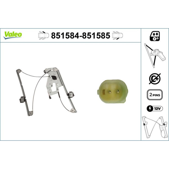 VALEO 851585 Fensterheber VALEO 851585 Fensterheber