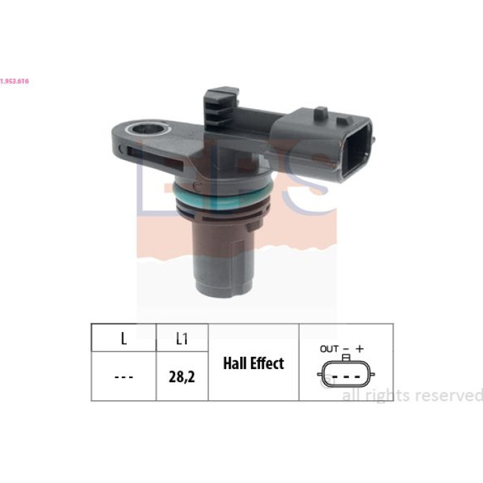 Sensor, Nockenwellenposition 1.953.616 Sensor, Nockenwellenposition 1.953.616