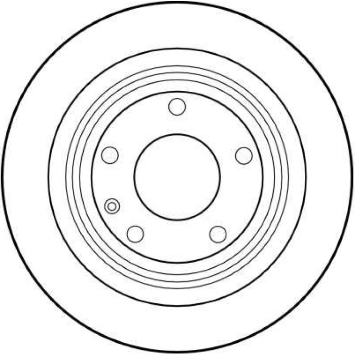 TRW Bremsscheibe BMW E32 86-94 DF1590 TRW Bremsscheibe BMW E32 86-94 DF1590