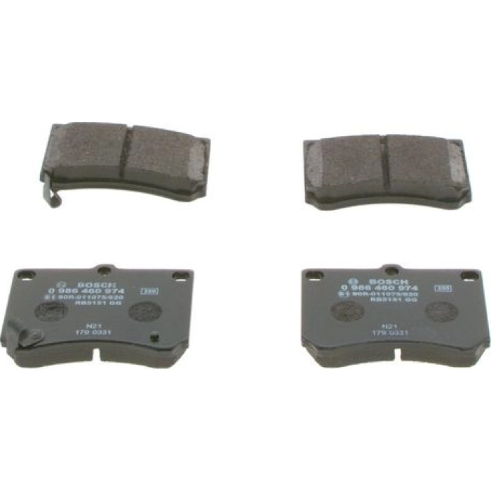 Bosch Bremsbelagsatz 0 986 460 974 Bosch Bremsbelagsatz 0 986 460 974