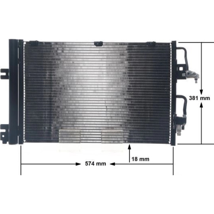 Kondensator, Klimaanlage AC 377 001S Kondensator, Klimaanlage AC 377 001S