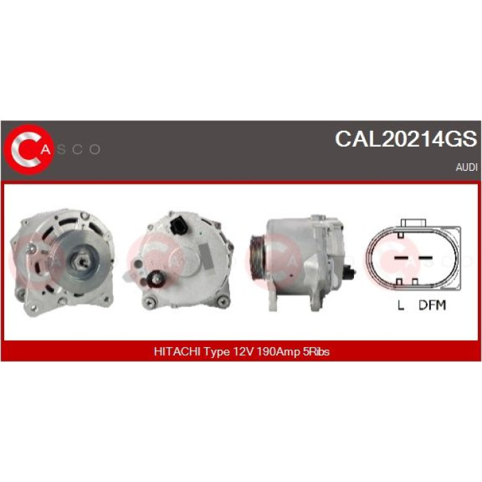CASCO Generator CAL20214GS CASCO Generator CAL20214GS