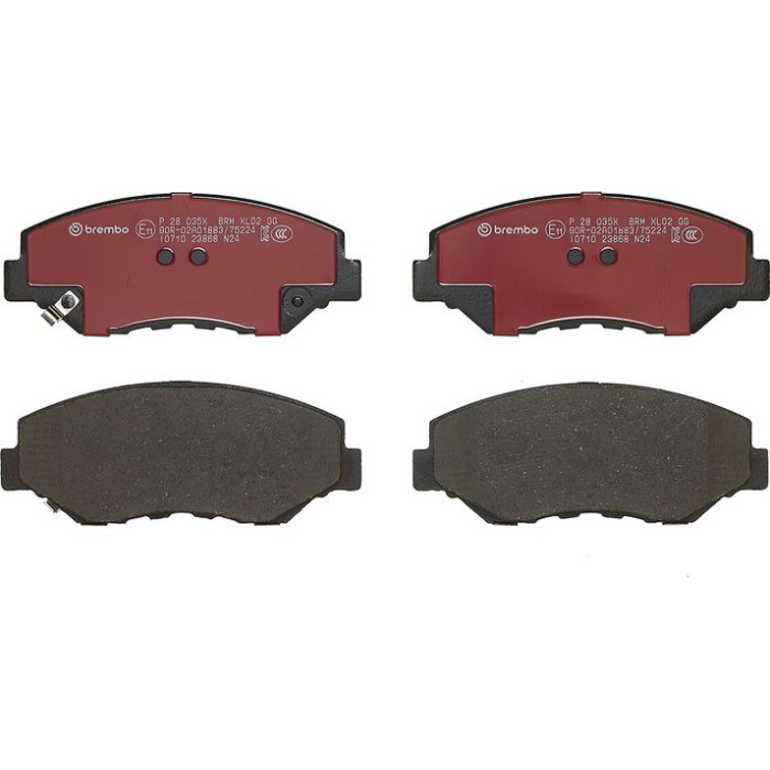 BREMBO Bremsklötze VA P 28 035X BREMBO Bremsklötze VA P 28 035X