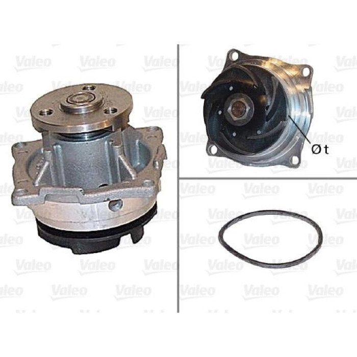 Valeo Wasserpumpe / Kühlmittelpumpe 506604 Valeo Wasserpumpe / Kühlmittelpumpe 506604