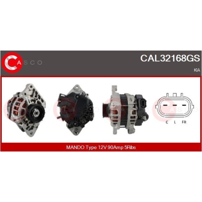 CASCO Generator CAL32168GS CASCO Generator CAL32168GS