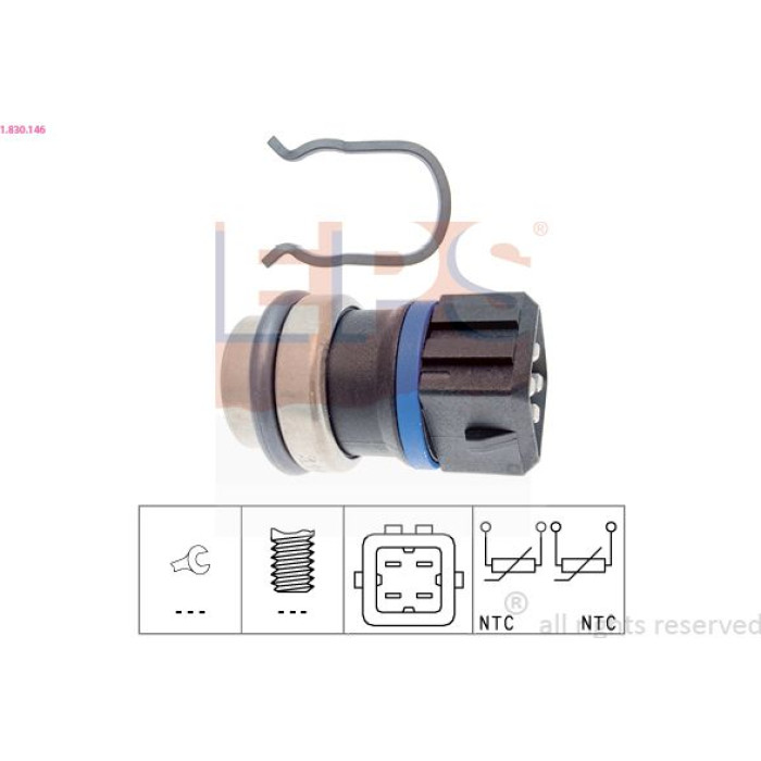 1.830.146 Sensor, Kühlmitteltemperatur 1.830.146 Sensor, Kühlmitteltemperatur