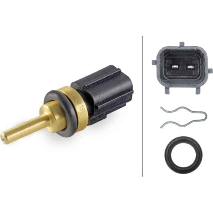 HELLA Sensor, Kühlmitteltemperatur 6PT 013 113-231 HELLA Sensor, Kühlmitteltemperatur 6PT 013 113-231