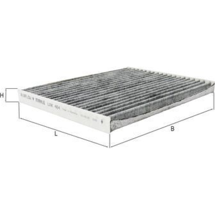 LAK 464 MAHLE Innenraumfilter 464, Aktivkohlefilter, 187 x 238 x 19 mm – u. a. für Hyundai Ix35 (LM, EL, ELH), Tucson (TL, TLE), (JM) – OE Nummer 97133G2000 - l LAK 464 MAHLE Innenraumfilter 464, Aktivkohlefilter, 187 x 238 x 19 mm – u. a. für Hyundai Ix35 (LM, EL, ELH), Tucson (TL, TLE), (JM) – OE Nummer 97133G2000 - l