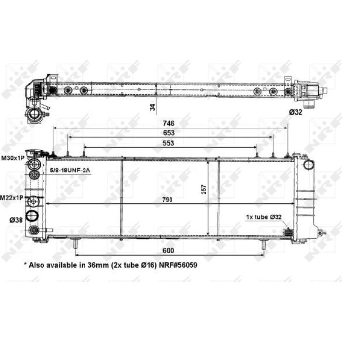 NRF Kühler 50321 NRF Kühler 50321