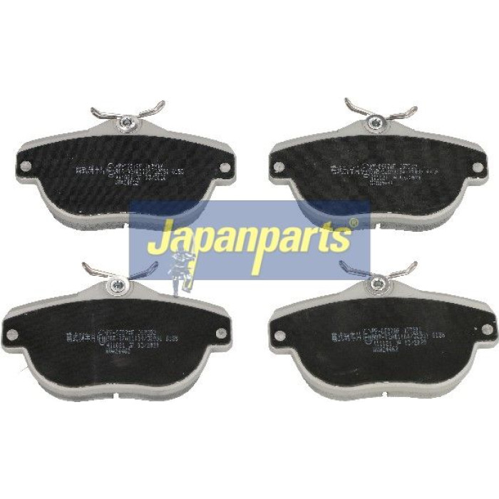 Japanparts Bremsbeläge PP-0607AF Japanparts Bremsbeläge PP-0607AF