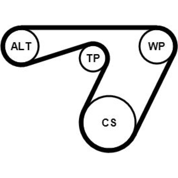 Continental CTAM Timing-Kit 6PK1180WP1 Continental CTAM Timing-Kit 6PK1180WP1