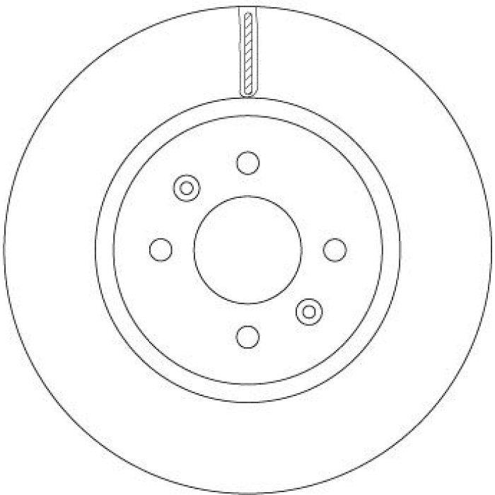 TRW Bremsscheibe DF6842 TRW Bremsscheibe DF6842