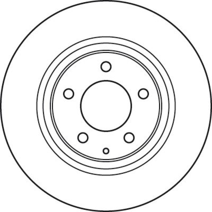 TRW Bremsscheibe Hinterachse DF4967 TRW Bremsscheibe Hinterachse DF4967