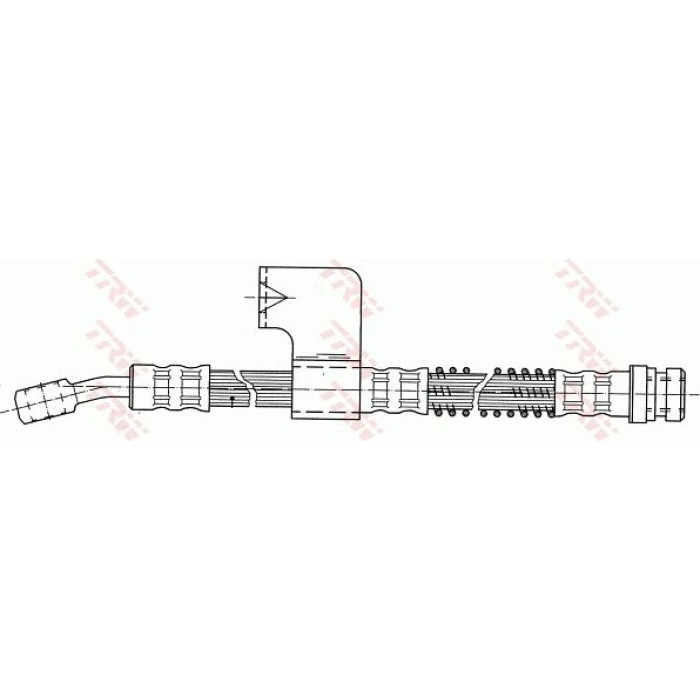 TRW Bremsschlauch PHD622
