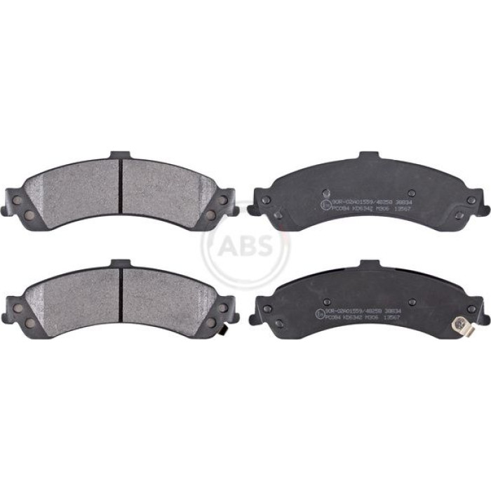 A.B.S. Bremsbeläge 38834 A.B.S. Bremsbeläge 38834