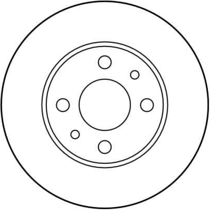 TRW Bremsscheibe DF1791 TRW Bremsscheibe DF1791