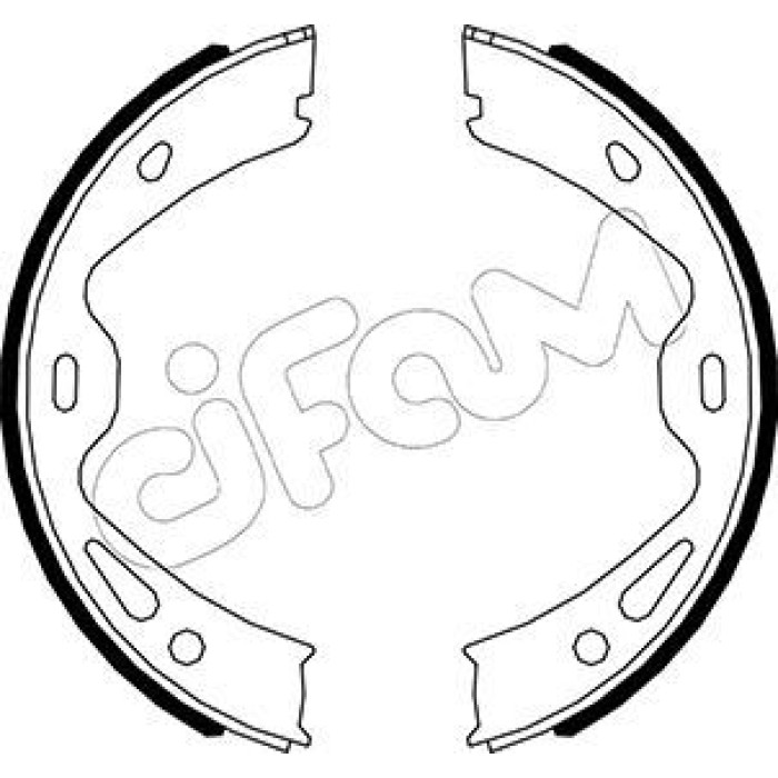 CIFAM Bremsbackensatz, Feststellbremse 153-512 CIFAM Bremsbackensatz, Feststellbremse 153-512