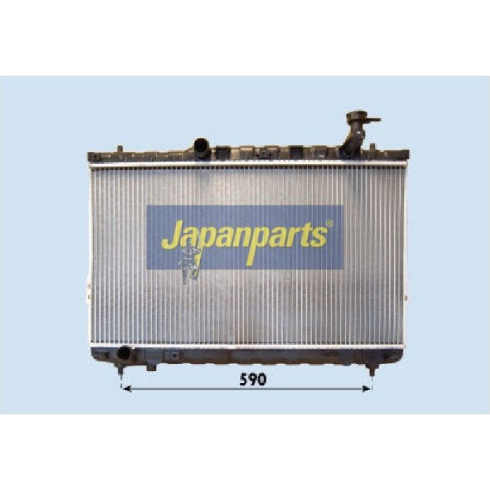 Japanparts Motorkühler RDA283087 Japanparts Motorkühler RDA283087
