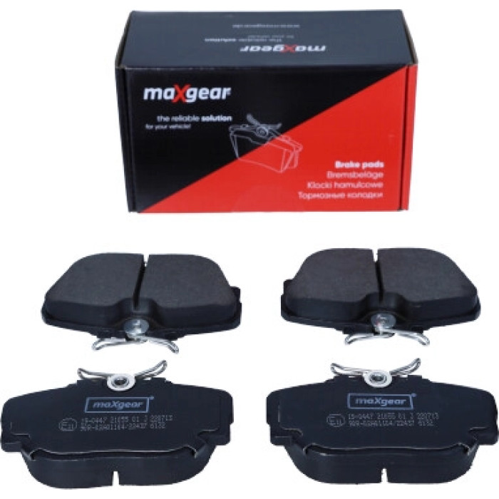 19-0447 MAXGEAR Bremsbelagsatz 19-0447 Mercedes-Benz W201 82-93 19-0447 MAXGEAR Bremsbelagsatz 19-0447 Mercedes-Benz W201 82-93