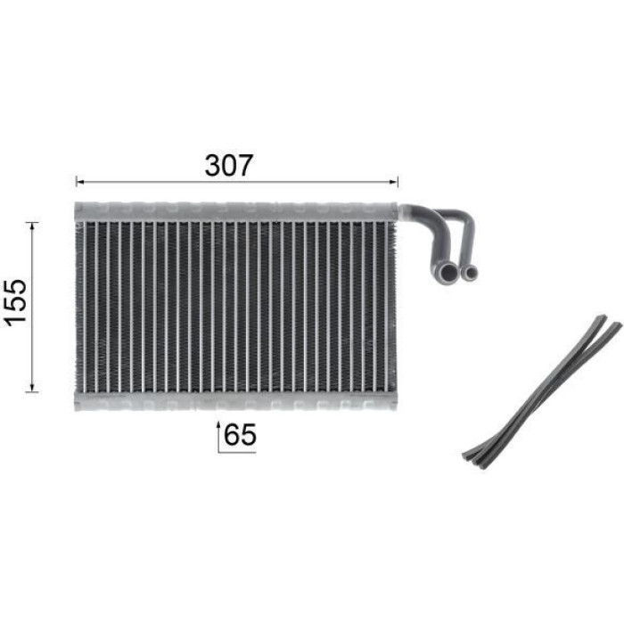 Verdampfer, Klimaanlage AE 68 000P Verdampfer, Klimaanlage AE 68 000P