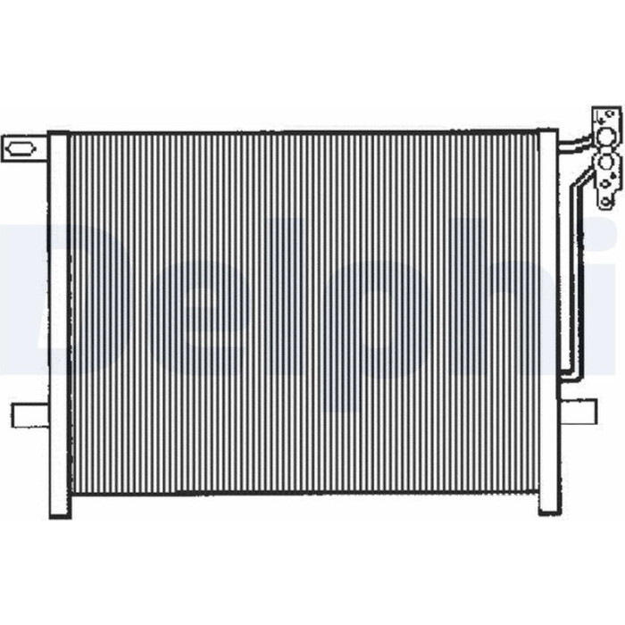 Delphi Klimakondensator TSP0225118 Delphi Klimakondensator TSP0225118