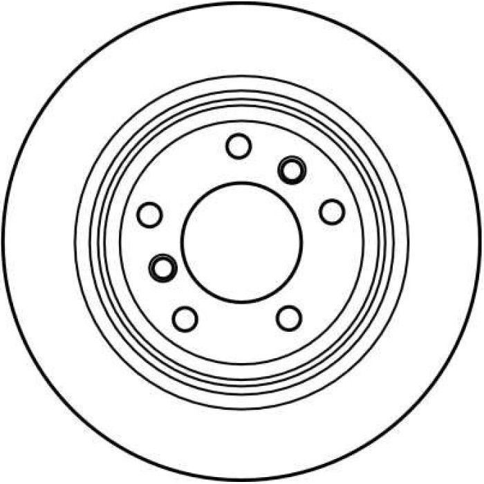 TRW Bremsscheibe BMW E34 88-97 DF4143