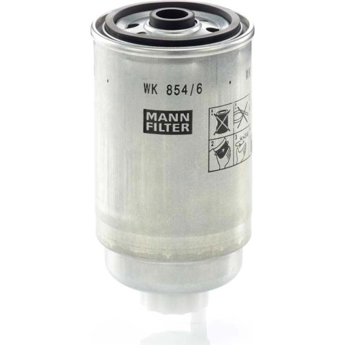 MANN-FILTER Kraftstofffilter WK 854/6 MANN-FILTER Kraftstofffilter WK 854/6