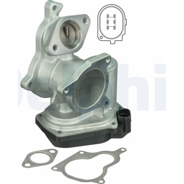 Delphi AGR-Ventil EG10404-12B1 Delphi AGR-Ventil EG10404-12B1