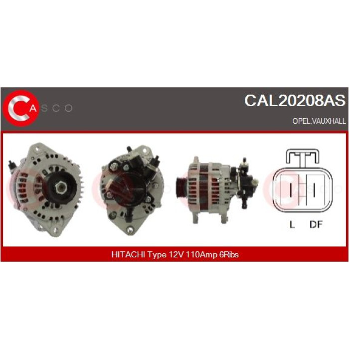 CASCO Generator CAL20208AS CASCO Generator CAL20208AS