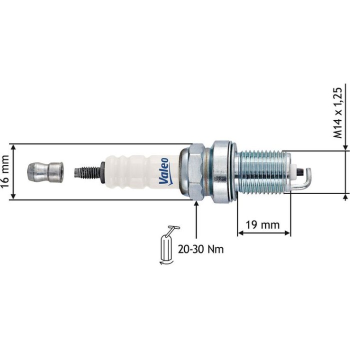 Valeo Zündkerze 246881 Valeo Zündkerze 246881