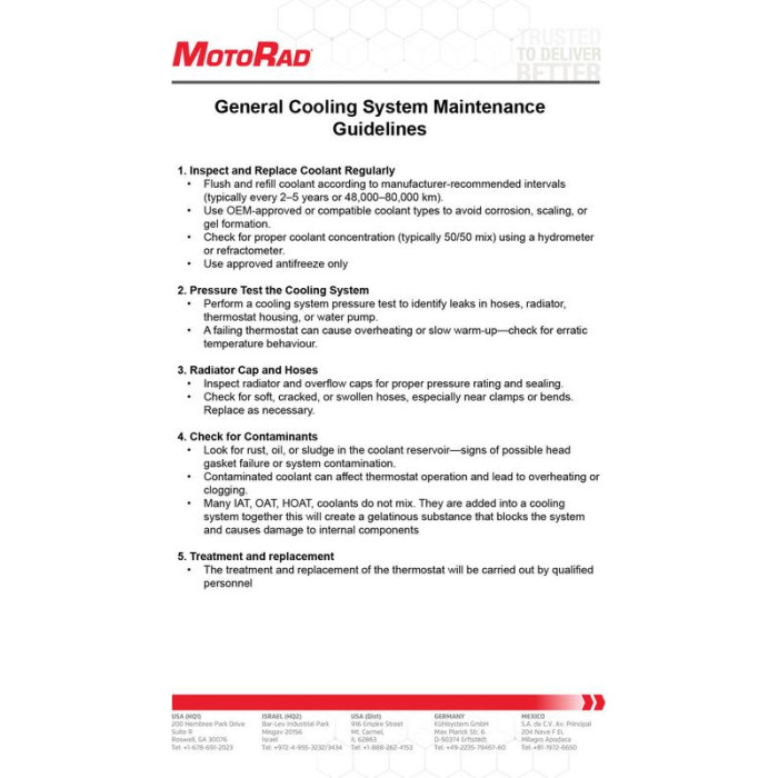 MOTORAD Thermostat, Kühlmittel 419-82 MOTORAD Thermostat, Kühlmittel 419-82